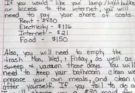 Mom leaves written note on “disrespectful” son’ door, and now it’s going viral Check the 1st comment